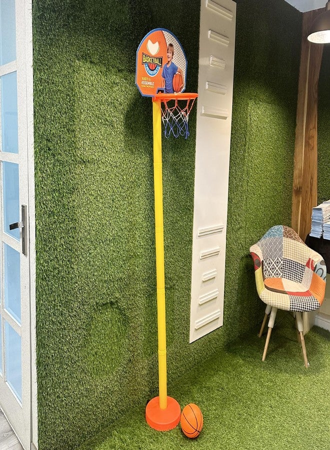 KAVIN Basketball Hoop with Stand| Basketball Set| Sports Toys for Boys and Girls Indoor Outdoor Backyard Sport Game Gifts - Image 4
